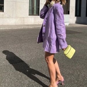 Zara Light Purple Blazer